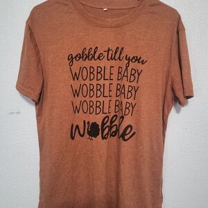 Women's Brown Graphic Tee